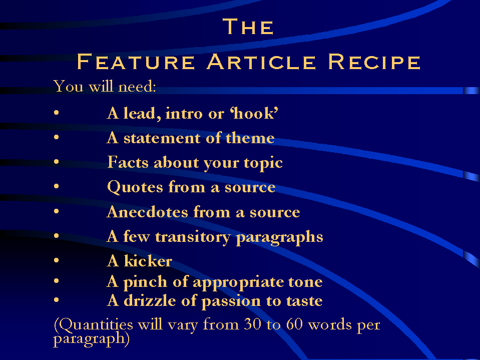 write a article